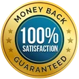 Money-back satisfaction seal