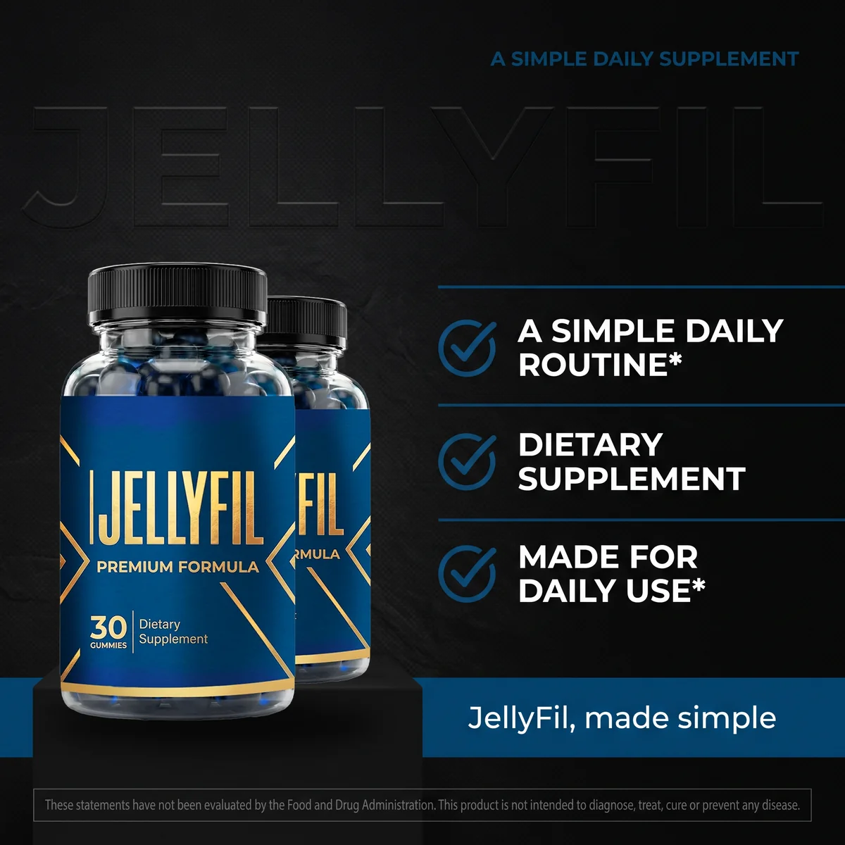 Why JellyFil: a simple daily routine, shown on the product listing